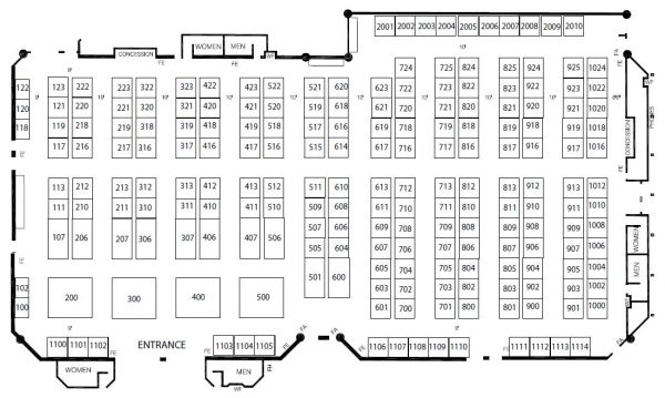 Santa Clara Convention Center Floorplan | New Technology Expo